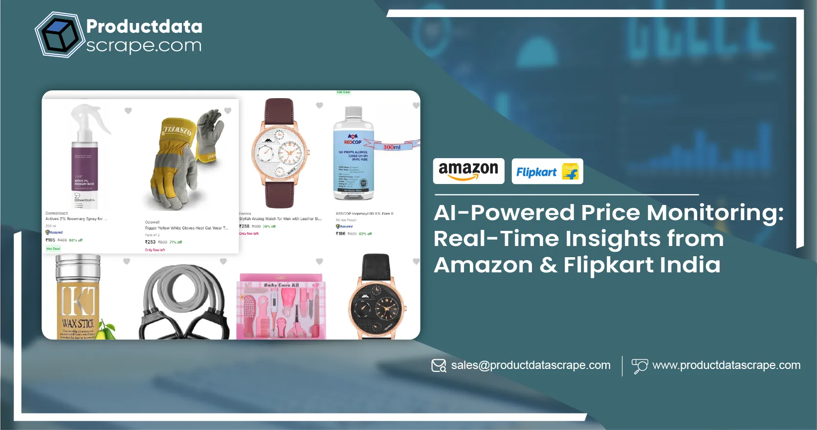 AI-Powered Price Monitoring Real-Time Insights from Amazon & Flipkart India